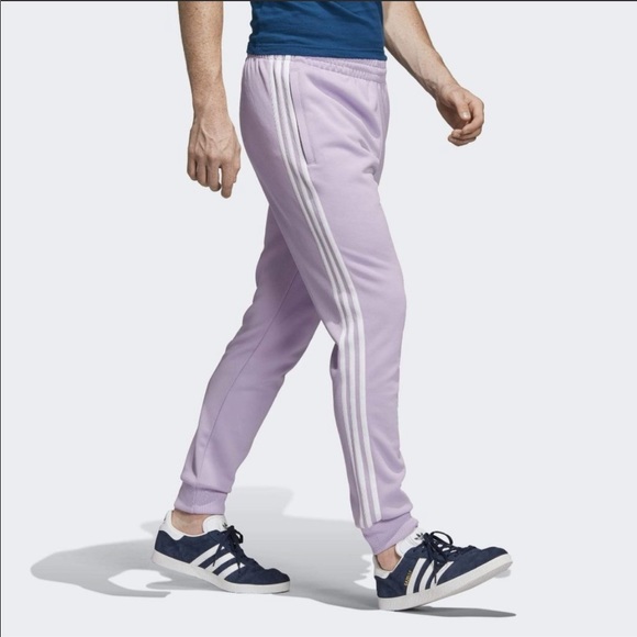 adidas Pants | Adidas Purple Sst Originals Track Pants Joggers | Poshmark